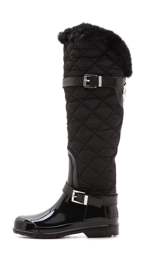 michael kors fulton rain boots